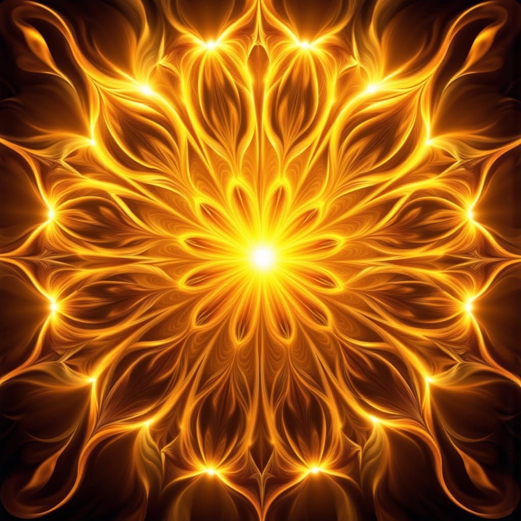 <lora:Bliss Fire:1.0> EXQUISITELY BEAUTIFUL GOLDEN BLISS FIRE HIFI LION MASTERPIECE