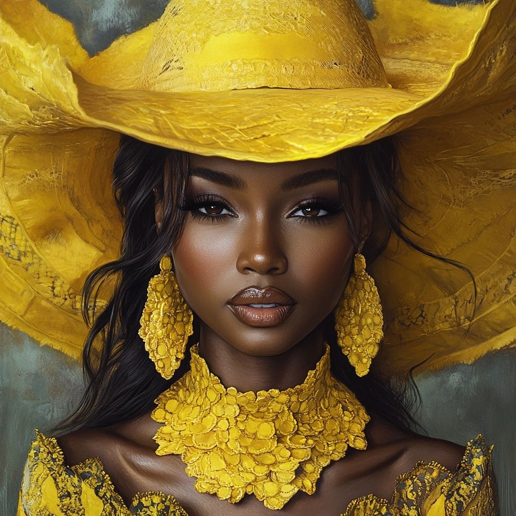 Lady with the Yellow Hat