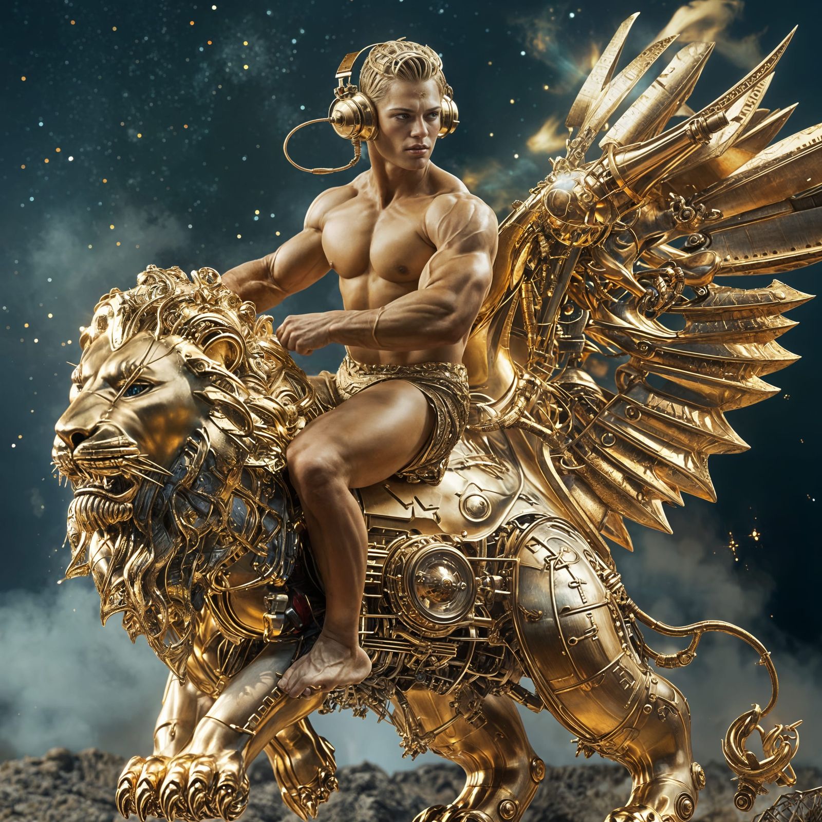 THE LION RIDER - PREPARATION FOR  "LEO" HOROSCOPE SIGN - MAG...