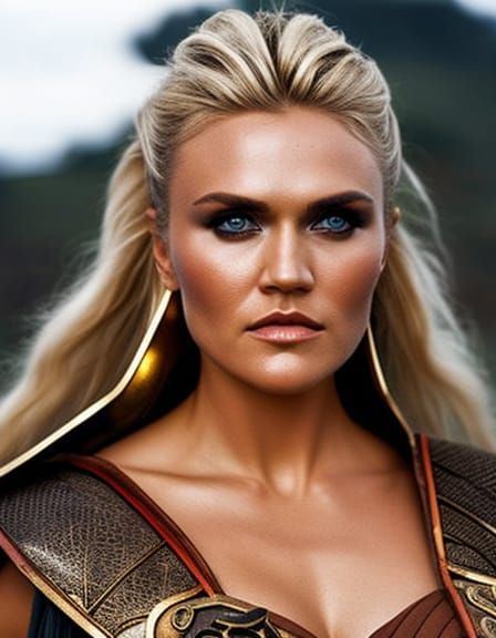 Eliza Taylor as Xena the Warrior Princess - AI Generated Artwork ...