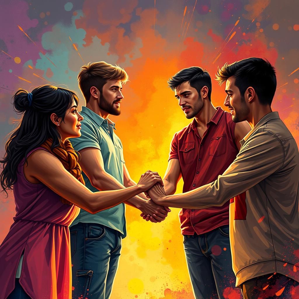 We got each other’s backs till death do us apart