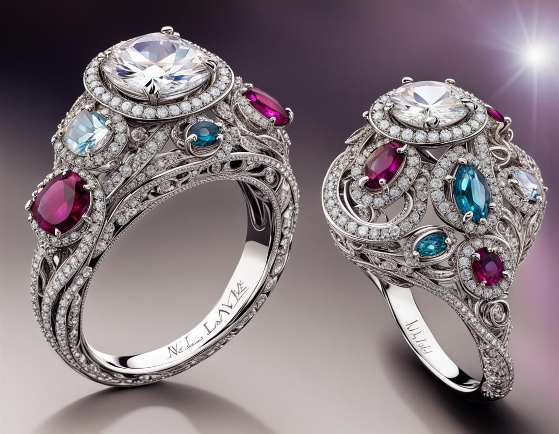 jewelry designs ring - AI Generated Artwork - NightCafe Creator