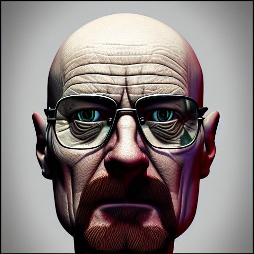 Walter white in squid game red light green light