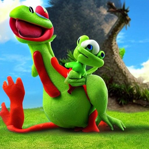 Yoshi  prehistoricore fantasy