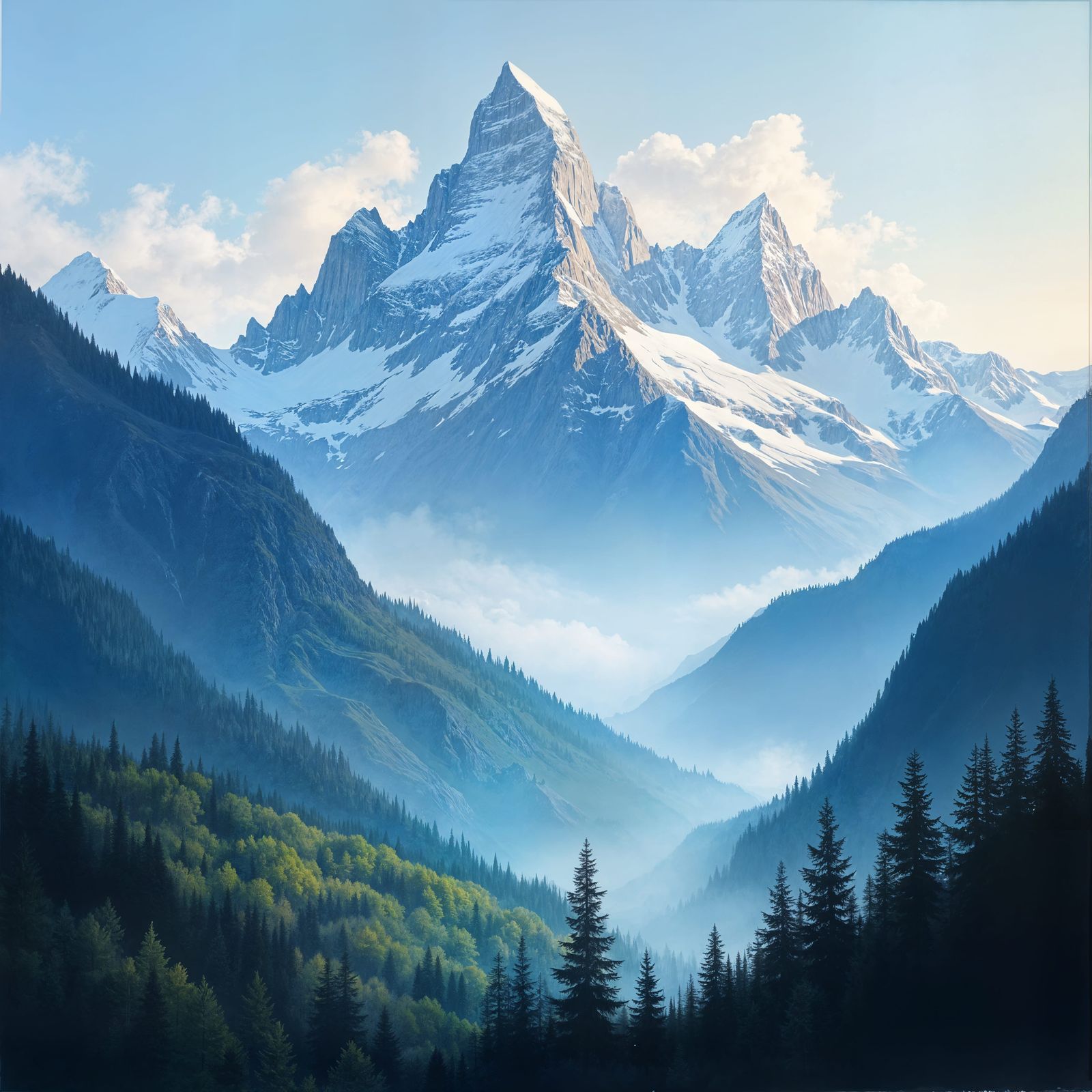 Mountains.  by @Pigsy