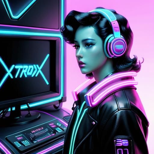 Where the vaporwave look and the sound all began