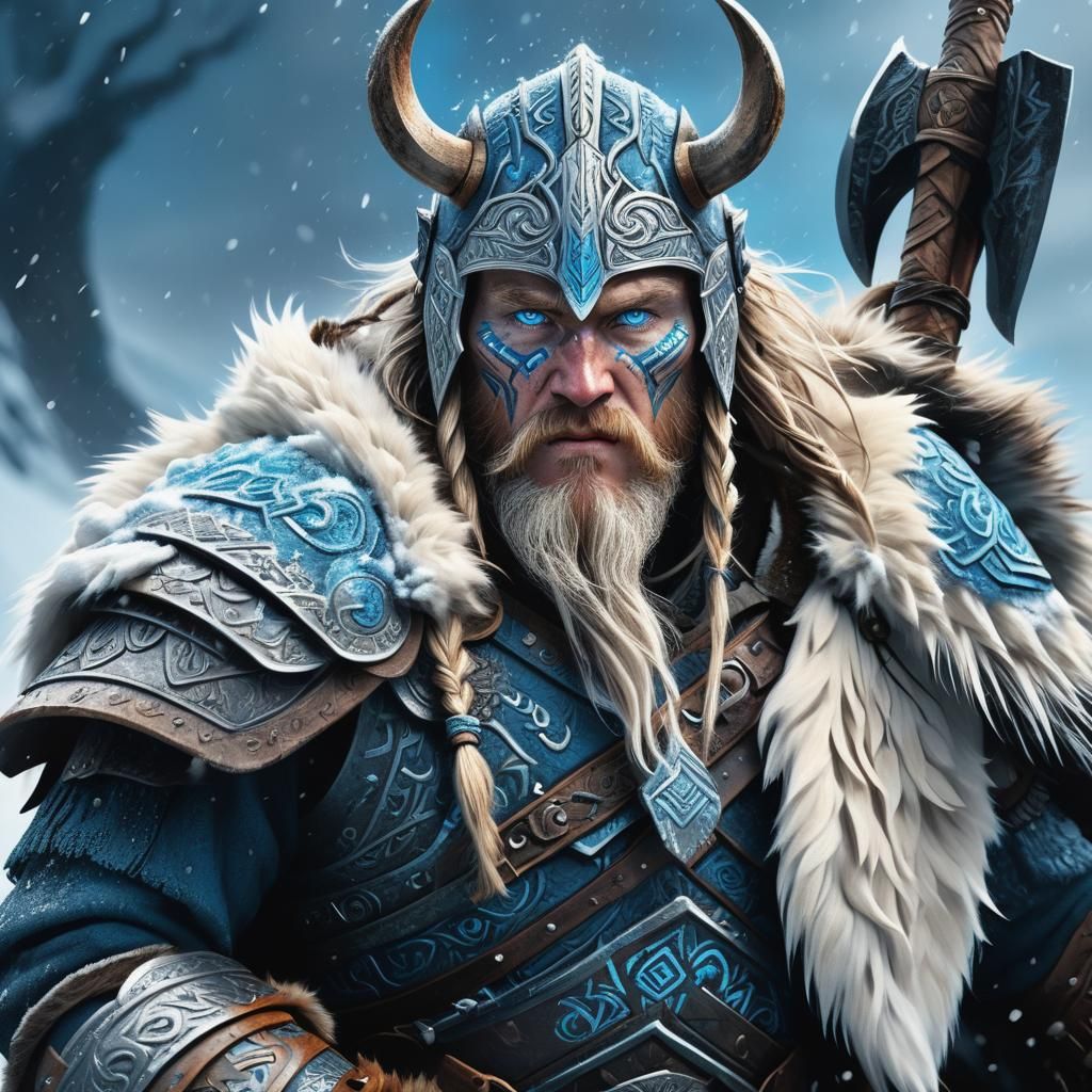 Blue eyes warrior.