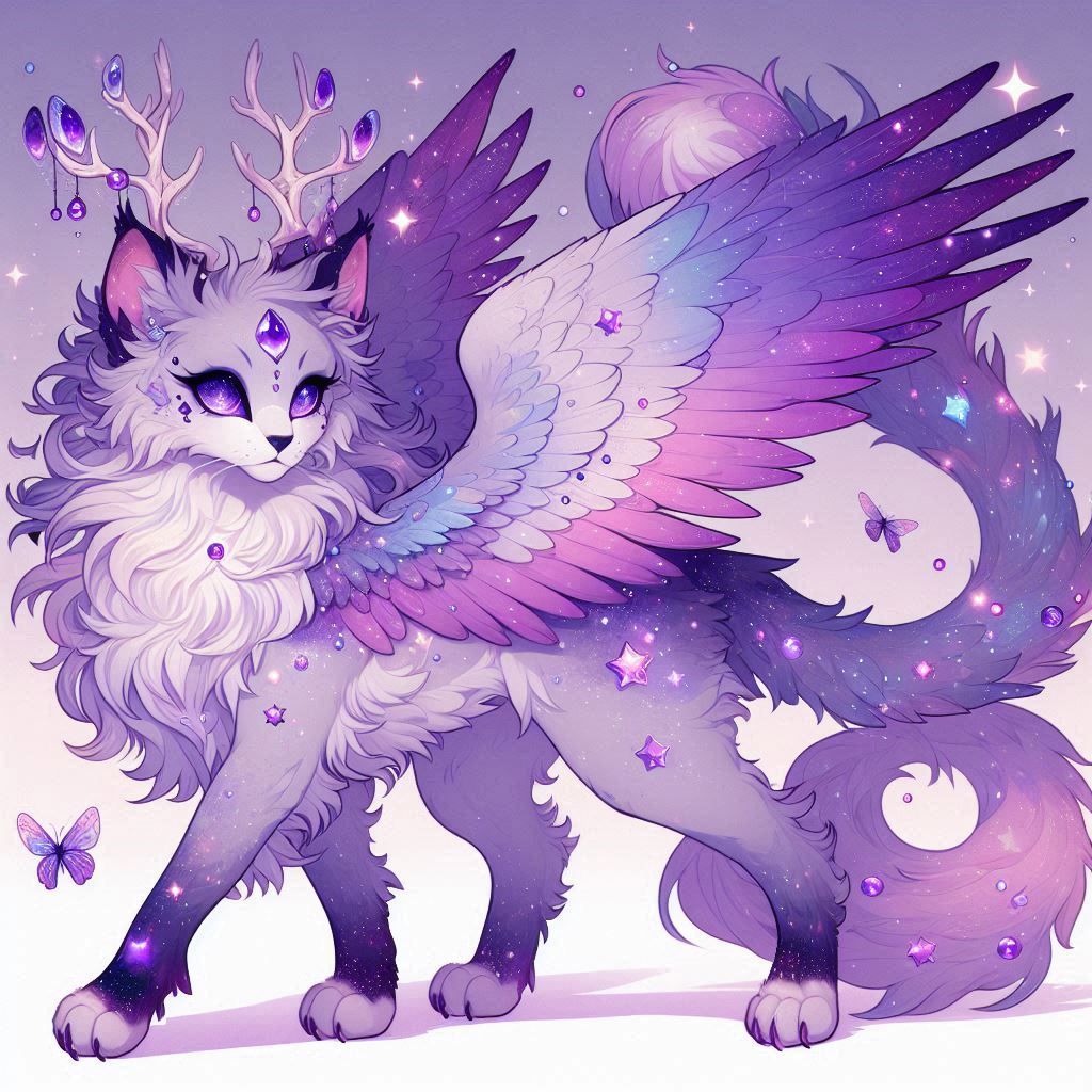 🌌 Lumina Asteria --- The Feline Goddess of Reincarnation, N...