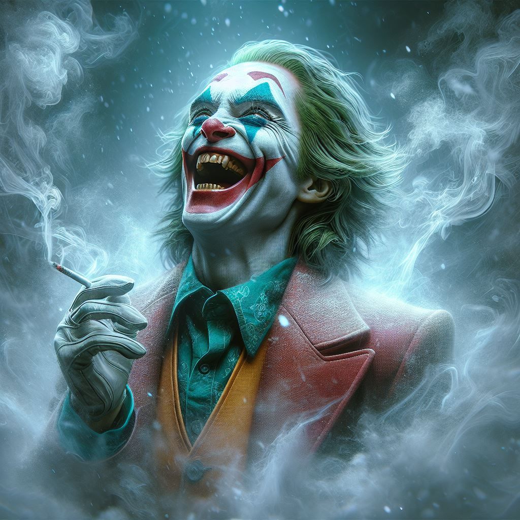 The Joker Laughing
