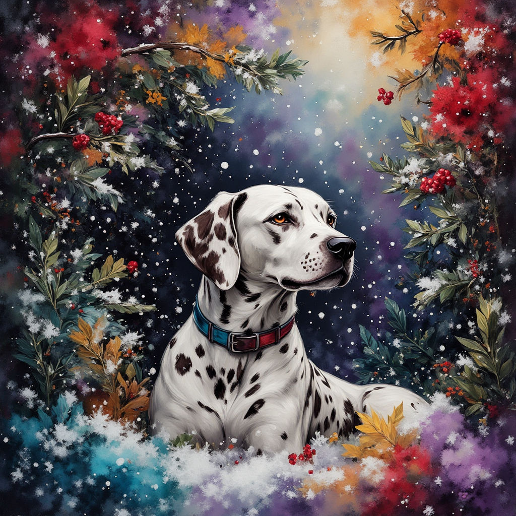 Portrait of a Dalmatian #2-1