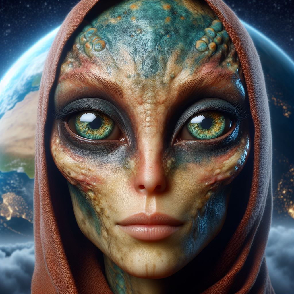 Portraits of a Serial Creator : She's Alien