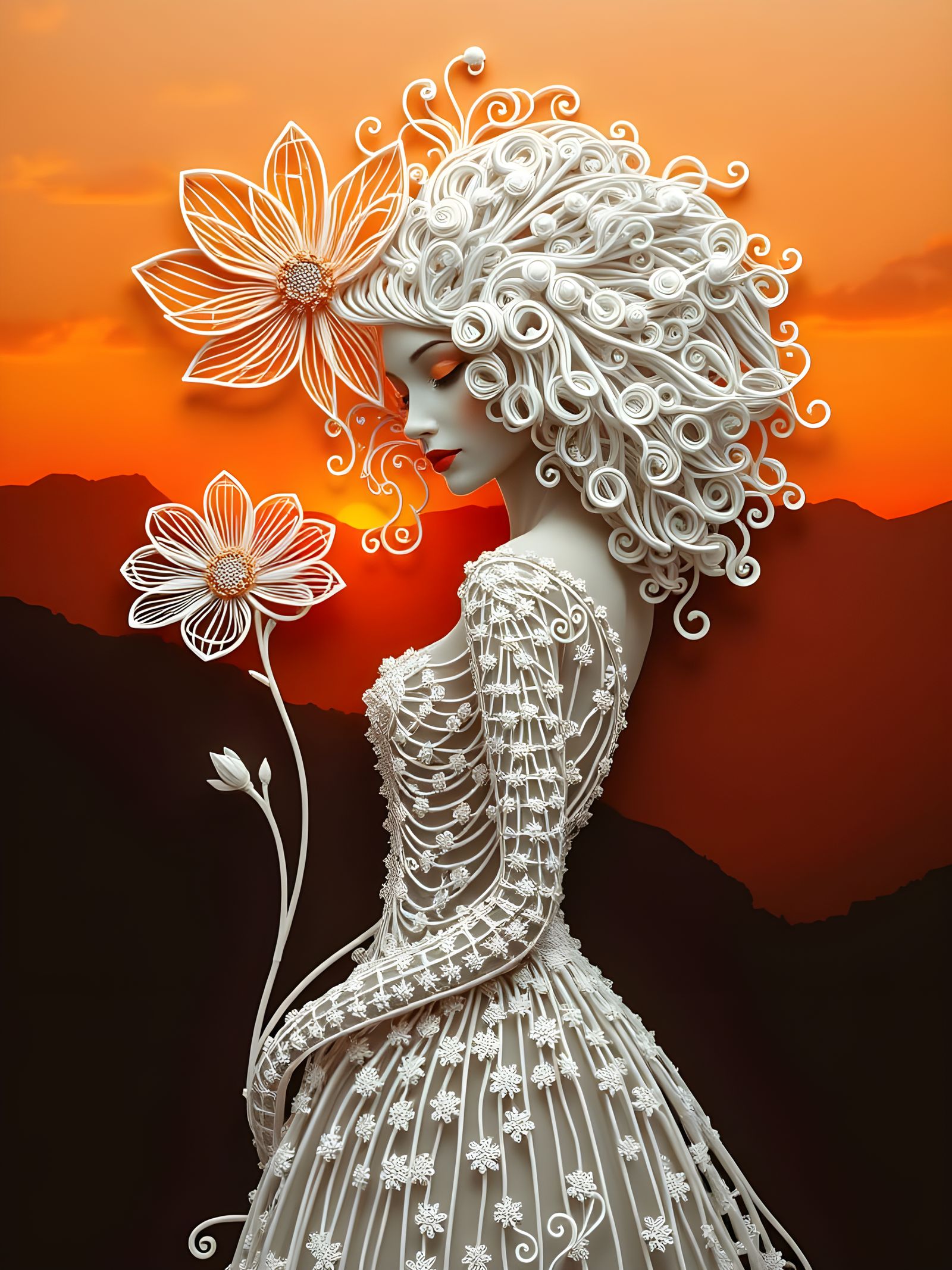 Wire Art 1  by @H0rati0