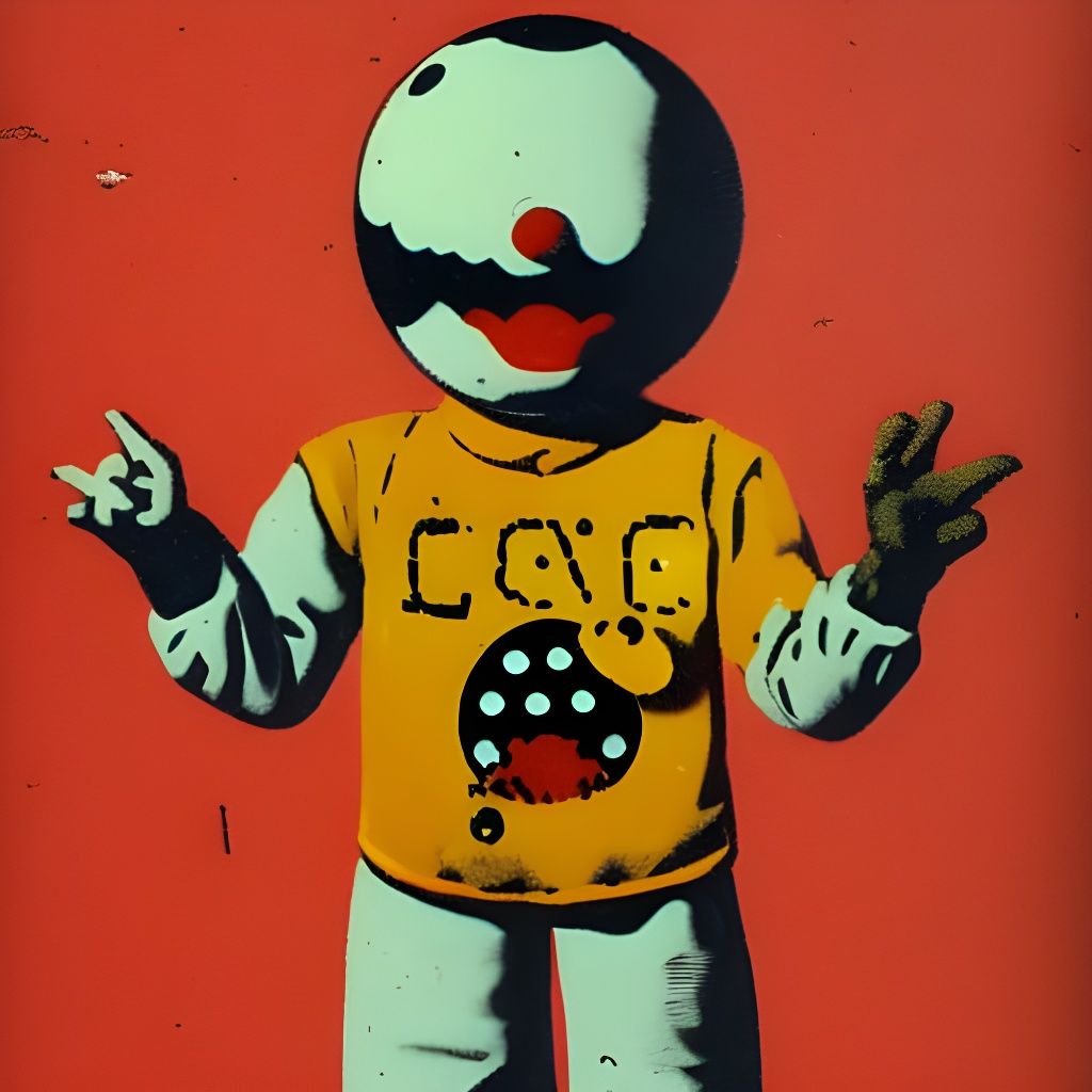 "Throwing Up Gang Signs" AI Generated Artwork NightCafe Creator