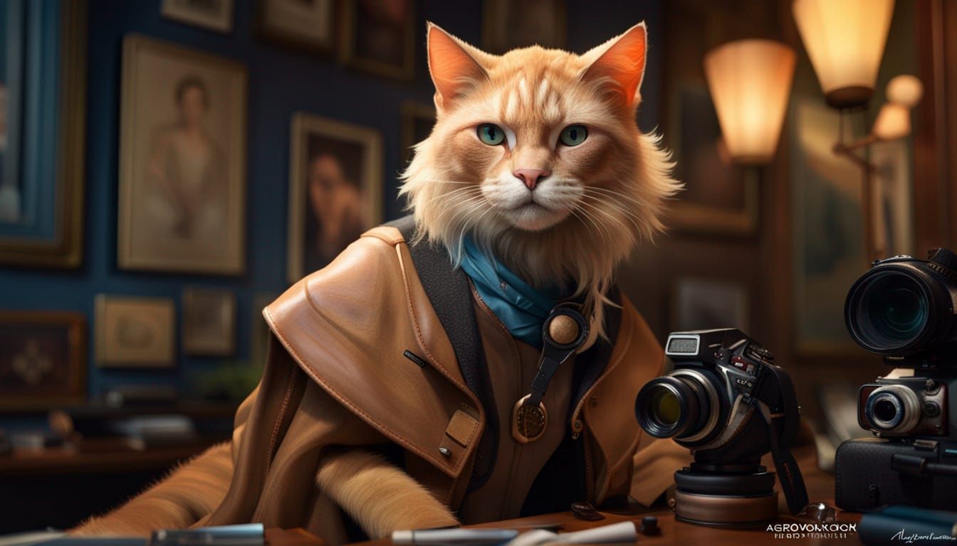 Cat photographer  by @Doc