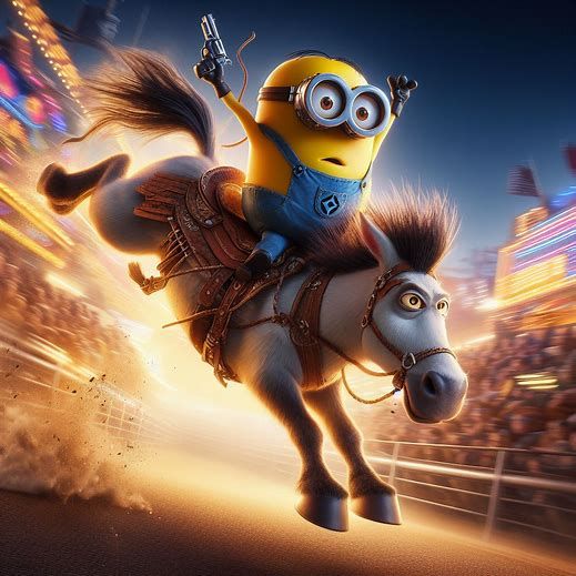 Minion at the Rodeo