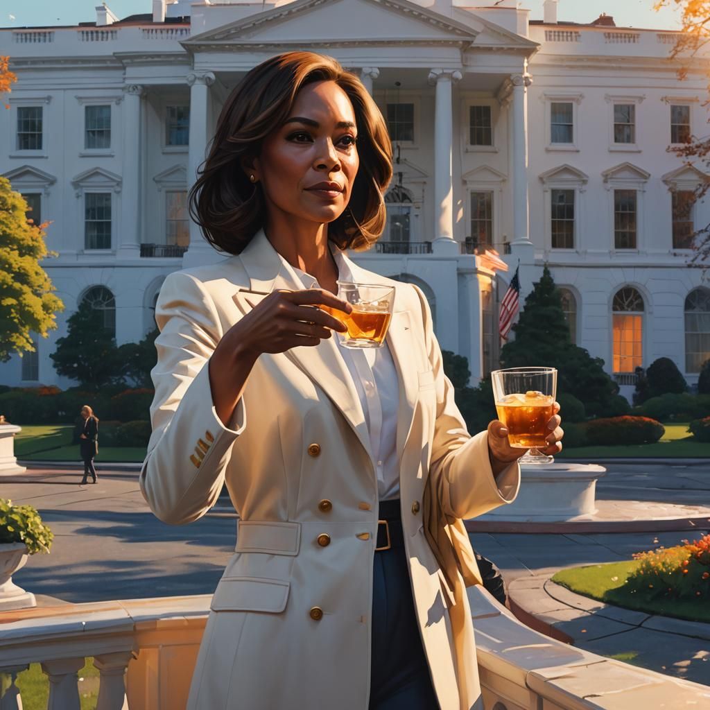 White House Toast: A Fantasy Concept Art