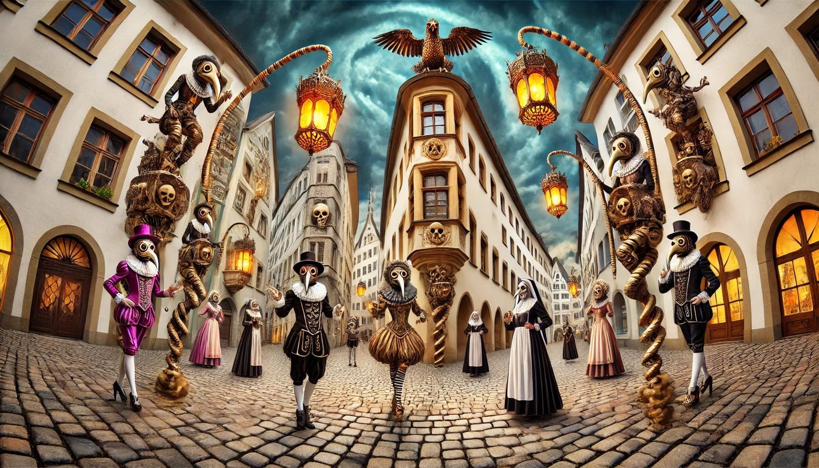 Righteous march of forbidden joys