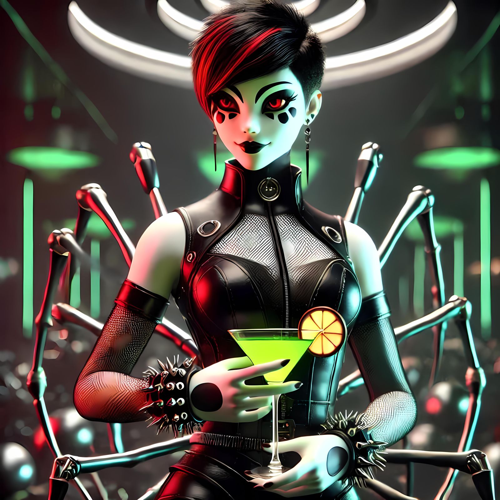 Arachnid With A Twist Of Lemon