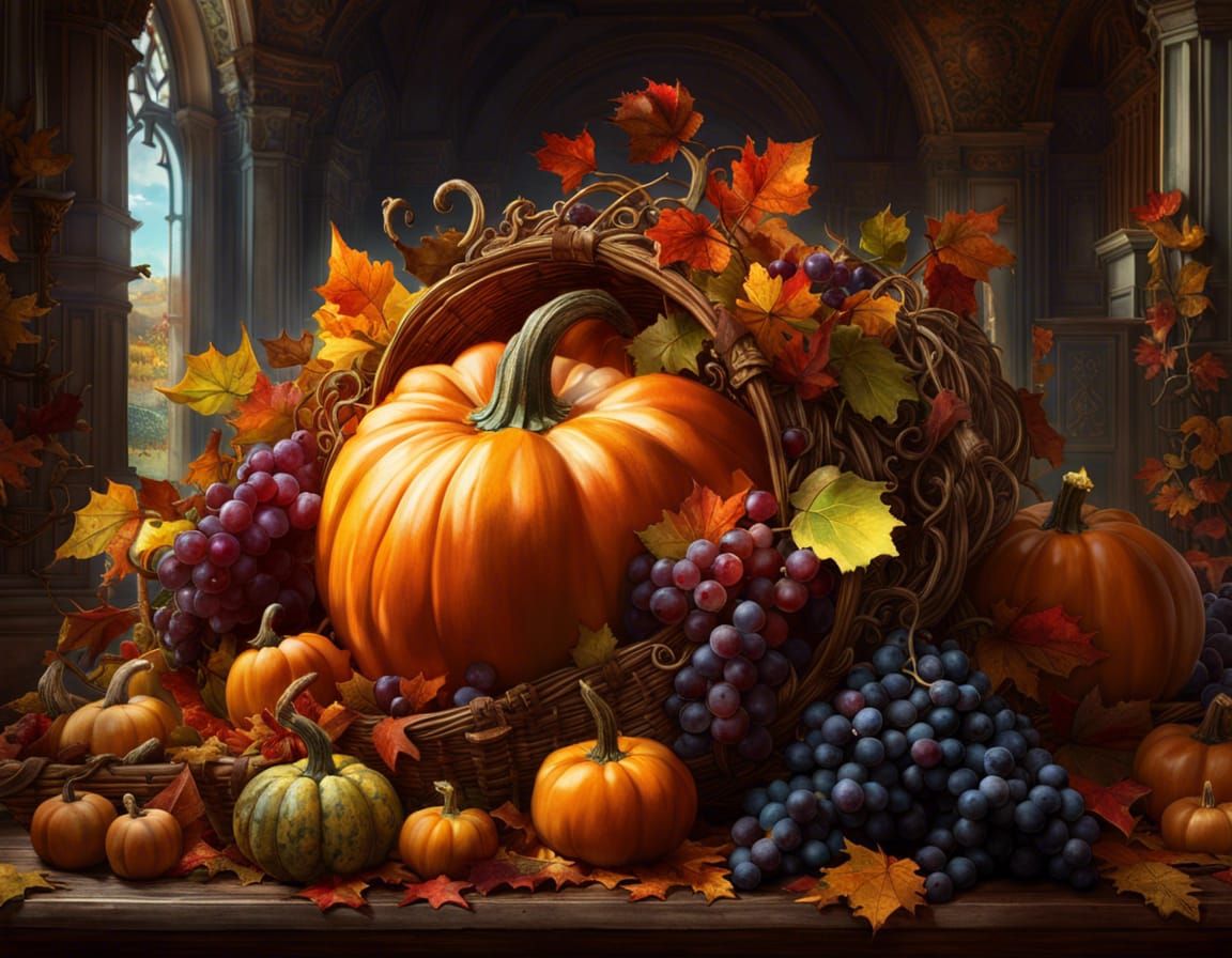 a bountyful harvest  by @Gygrazok