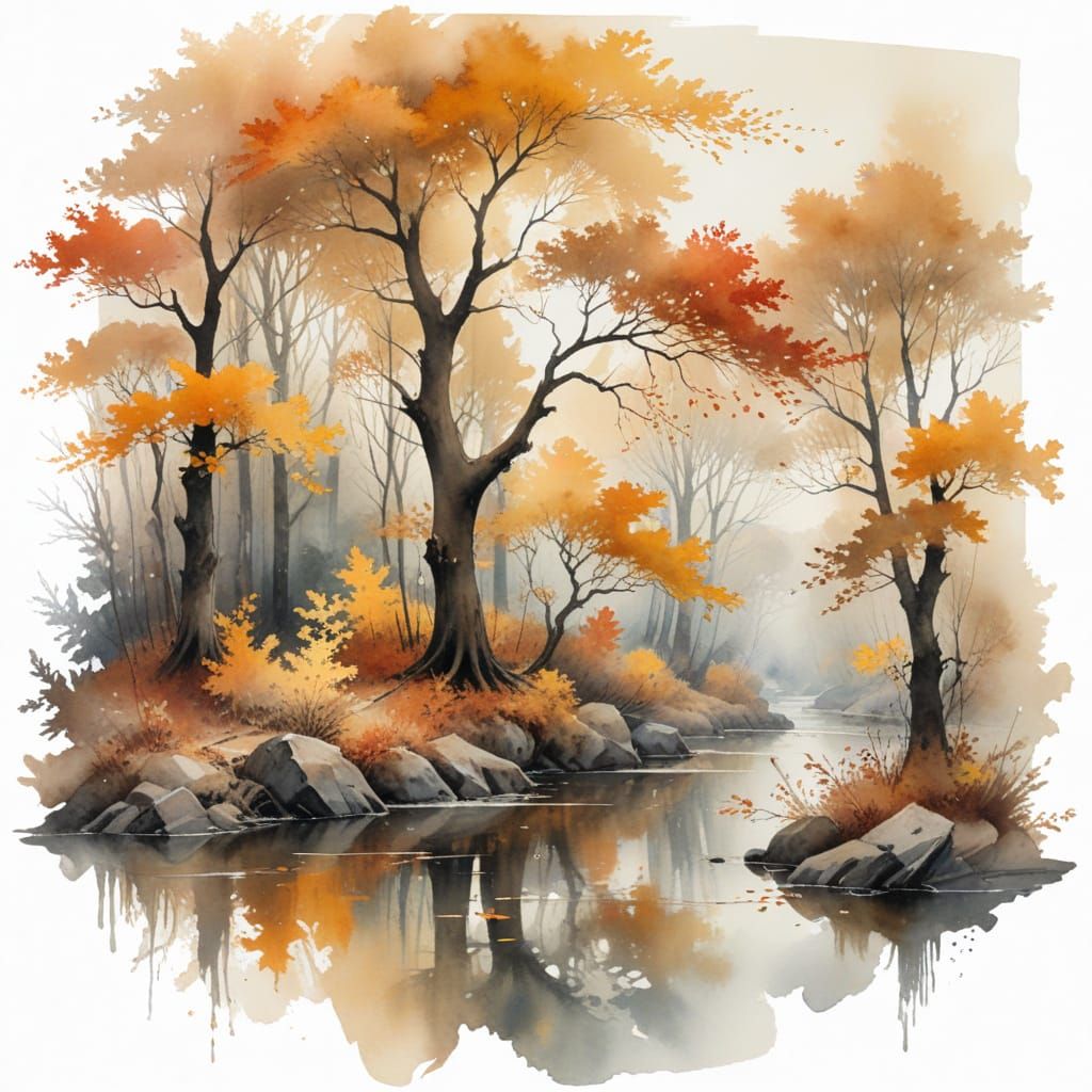 An Enchanted Dragonfly Over a Crystal Brook
Imagine a painting of a delicate dragonfly hovering above a crystal brook at dawn, where the int...