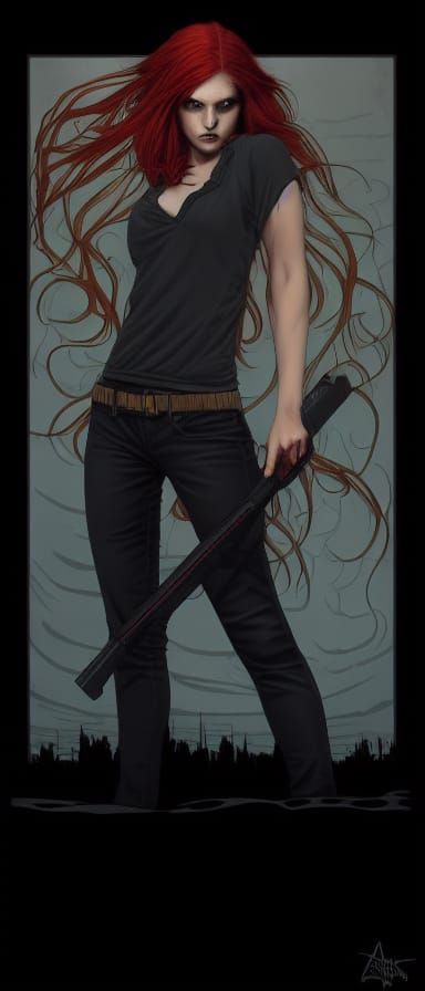 A survivor from the zombie apocalypse on Raccoon City, from ...