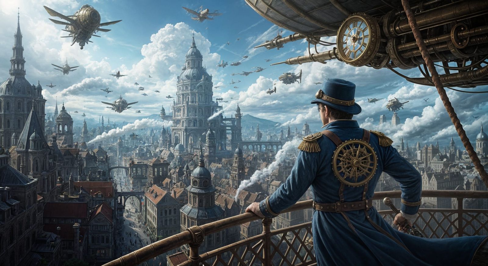 Pro Tip: Airships = Alternate Universe  by @Duleigh