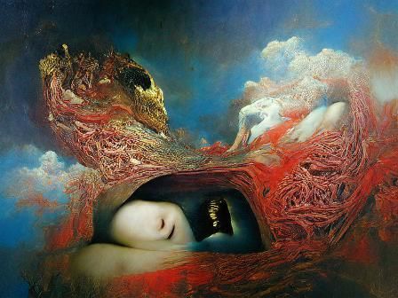 "after our exit, she brought a terrible beauty to this world...
