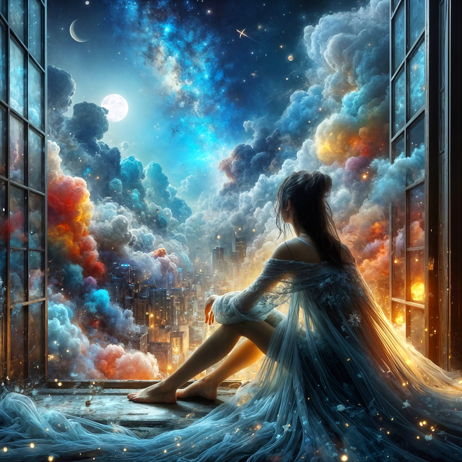 Window on a Sea of Clouds