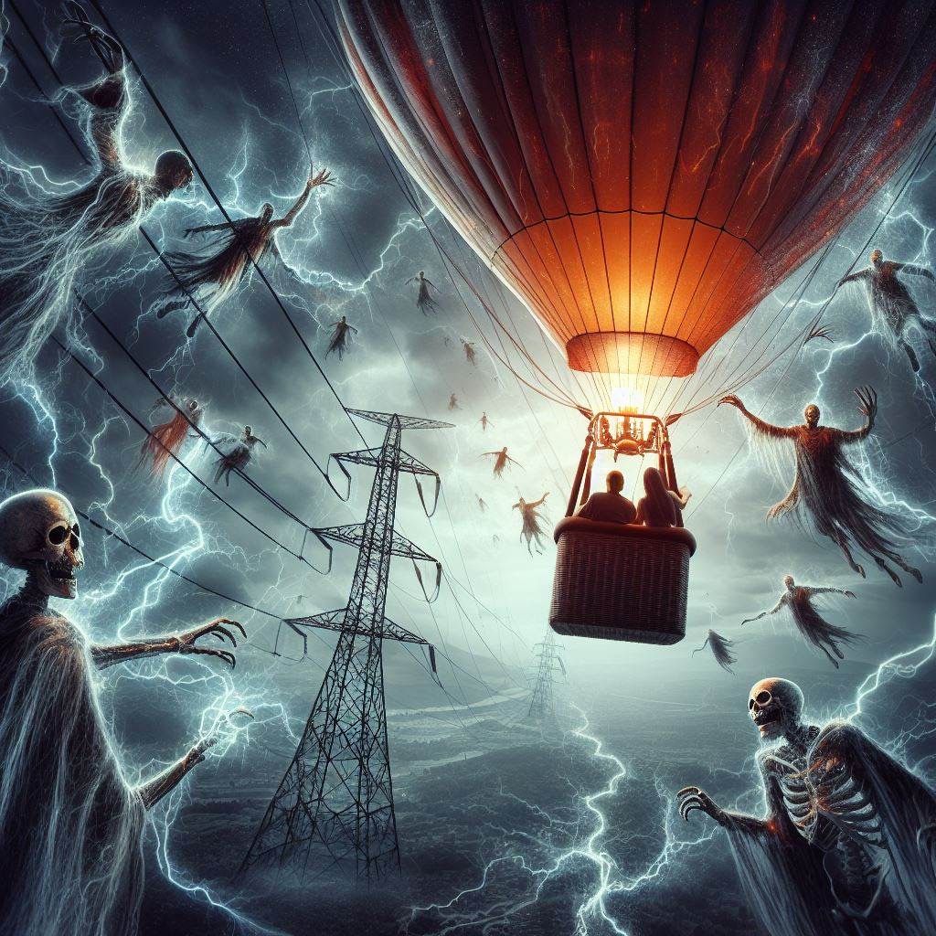 Hot-Air Balloon: Surrounded by Deaths