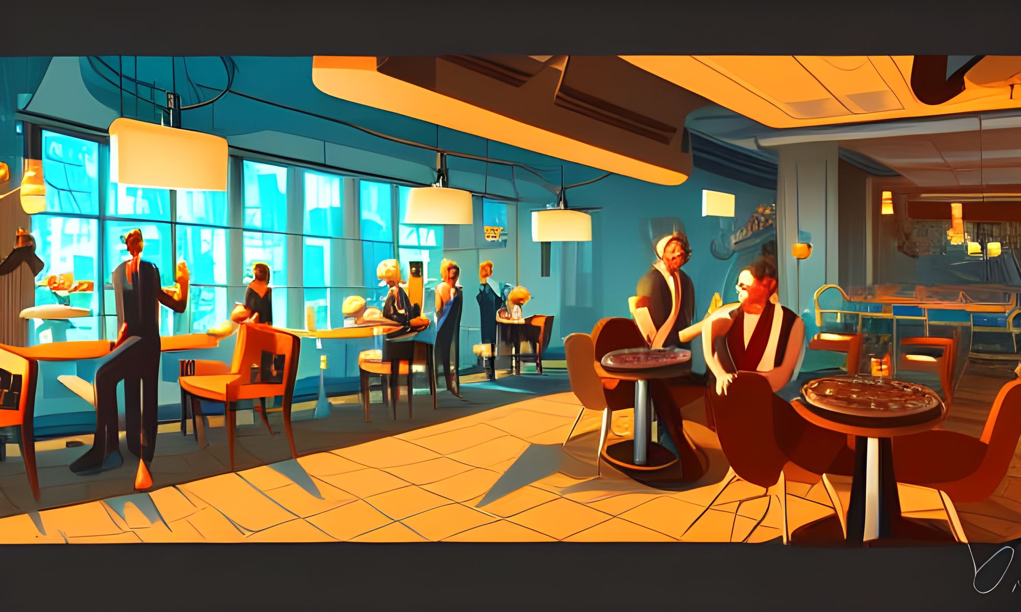 Night Café - AI Generated Artwork - NightCafe Creator