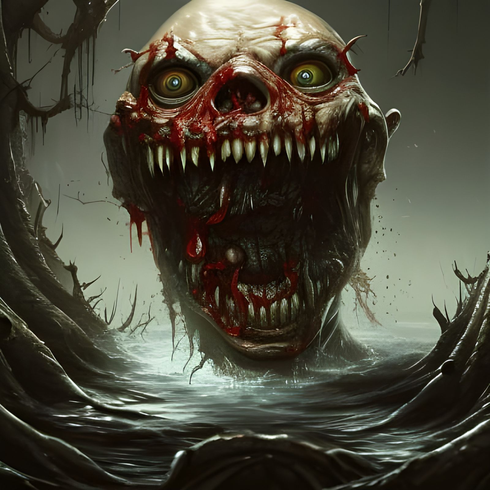 Extremely Ugly !!  by @Creative Digital Artist