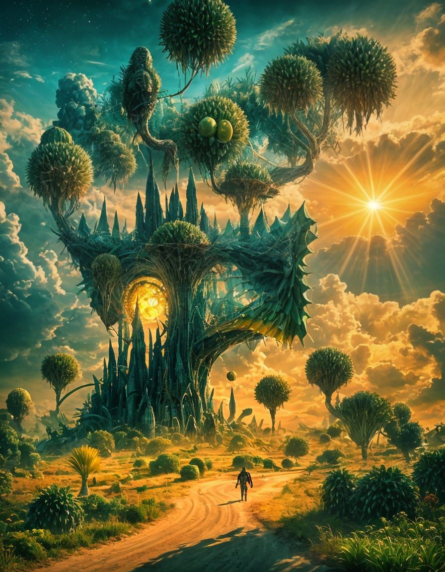 <lora:DUBLEX vDS8:1.0> <lora:Bingo-test:1.0>  Dancing Durian fruit behind the voodoo priest in the yellow suit 8k resolution concept art lik...