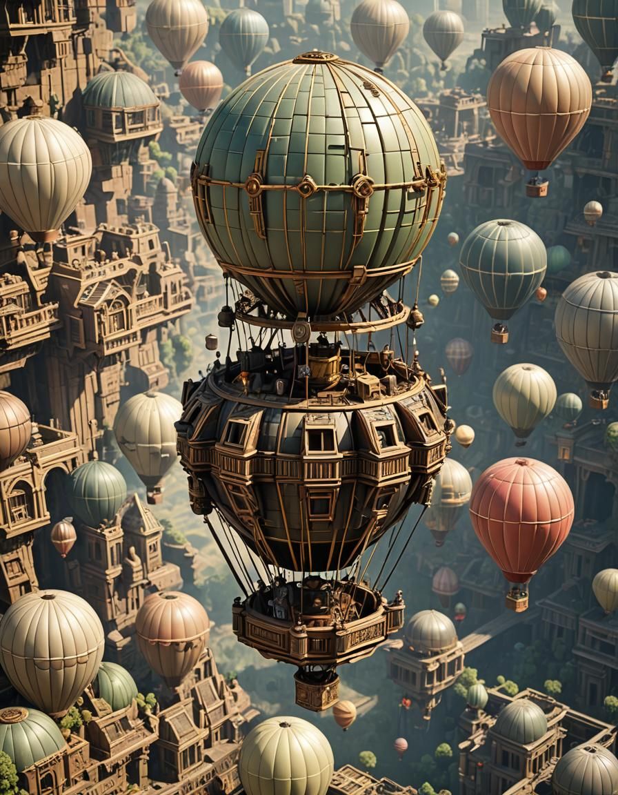 Greebles Hot Air balloon