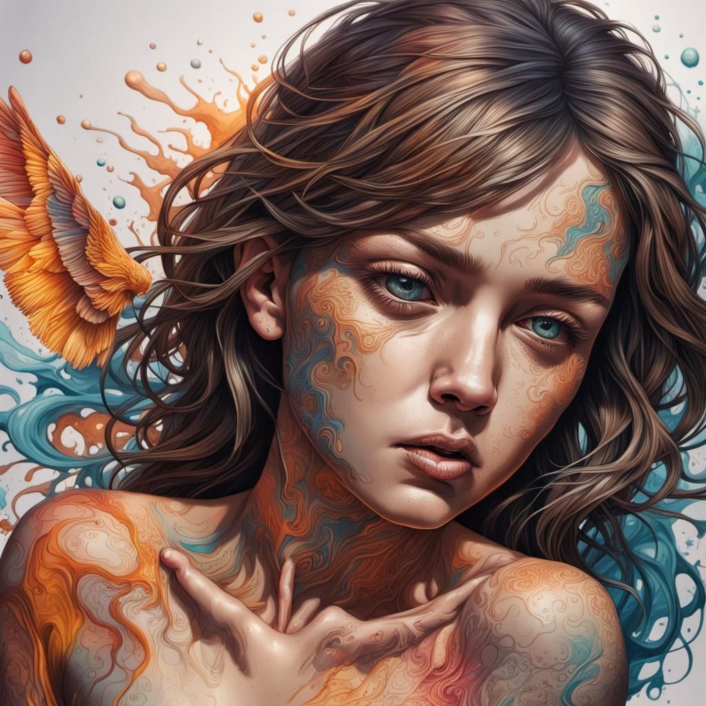 No emotions AI Generated Artwork NightCafe Creator