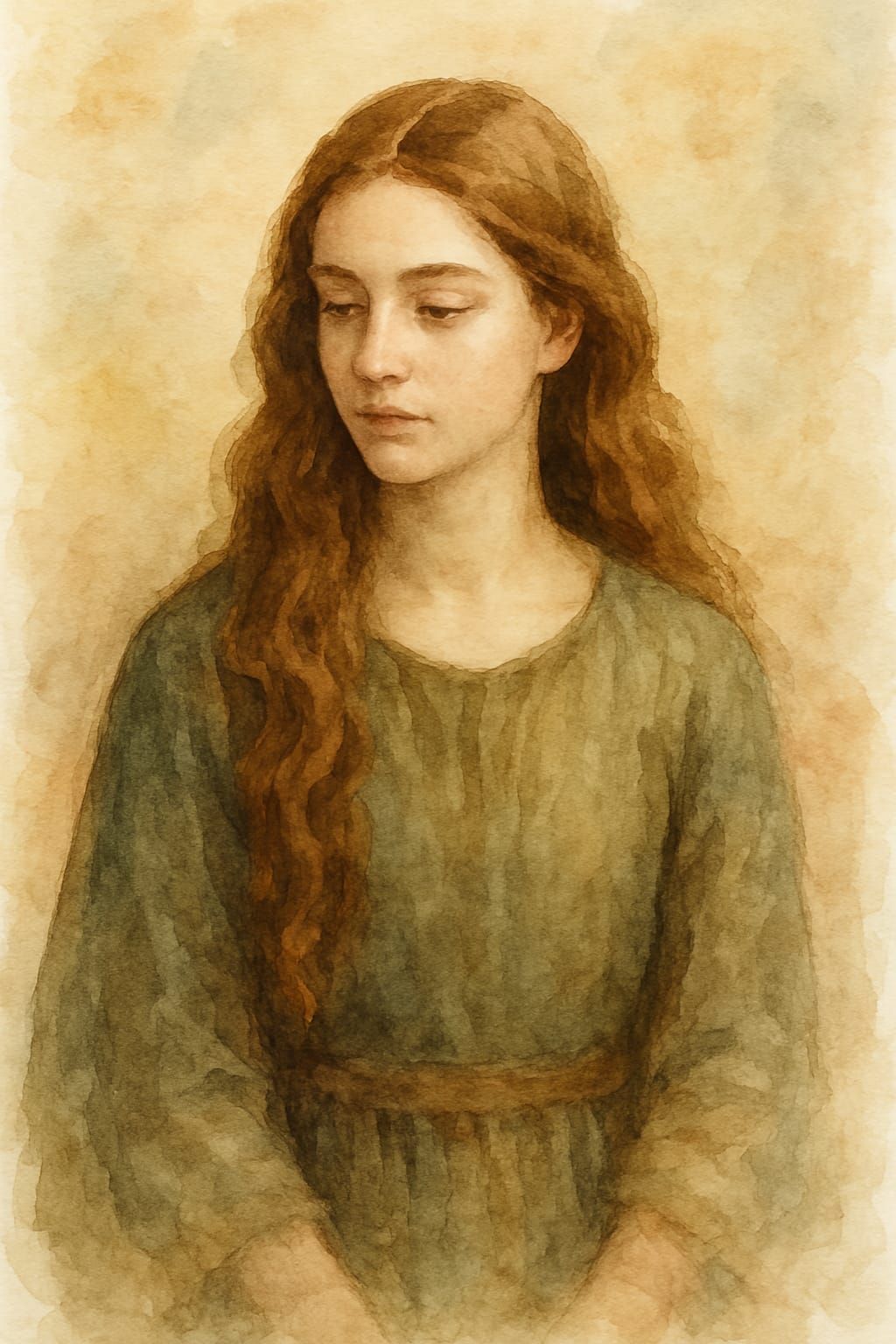 A woman portrait – CG