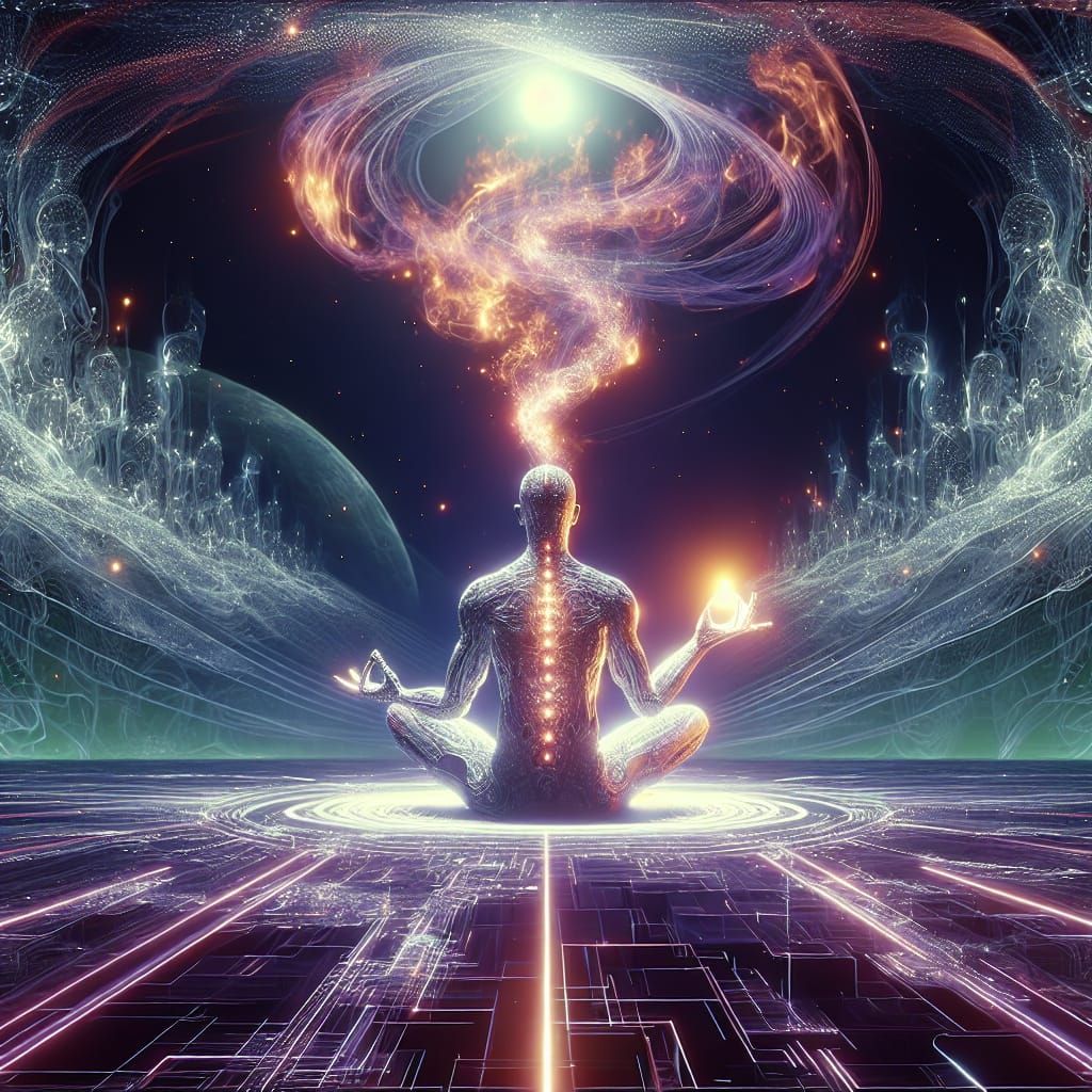 Meditation in the Cyberspace