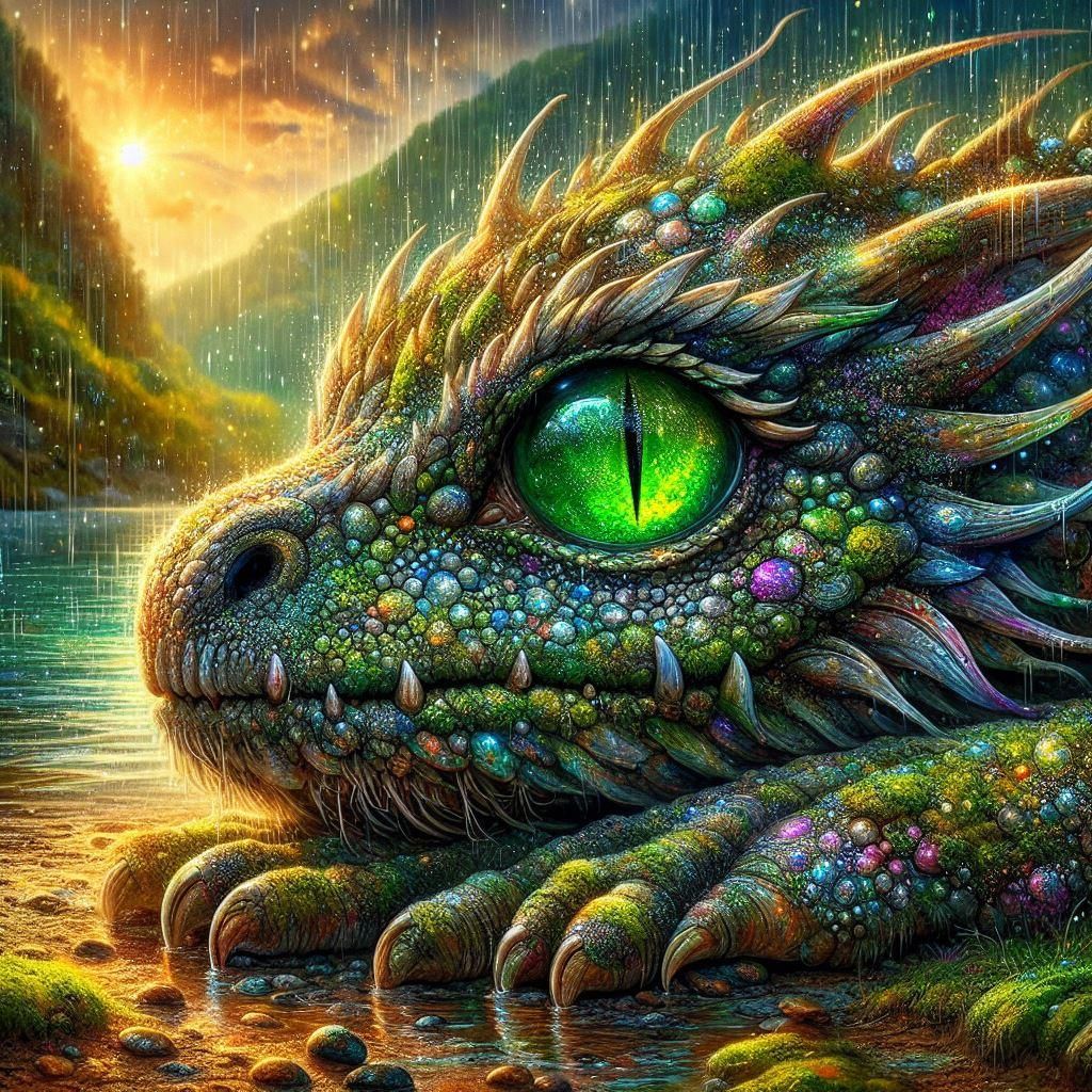 When is it going to stop raining ai generated artwork nightcafe