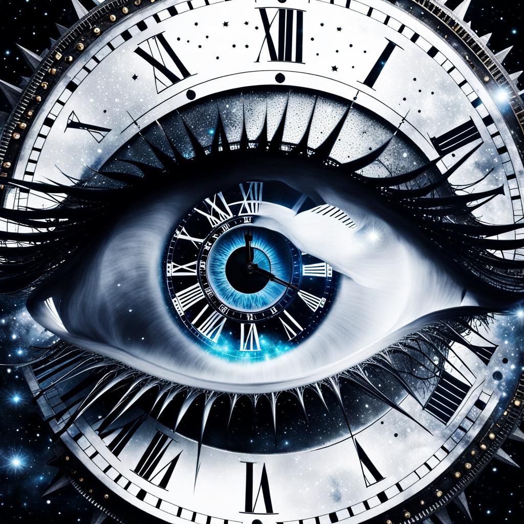 The View of Time is Relative  by @Chelle