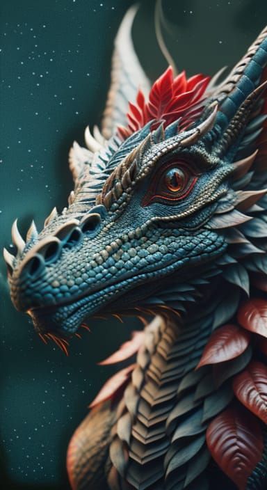 Dragon - AI Generated Artwork - NightCafe Creator