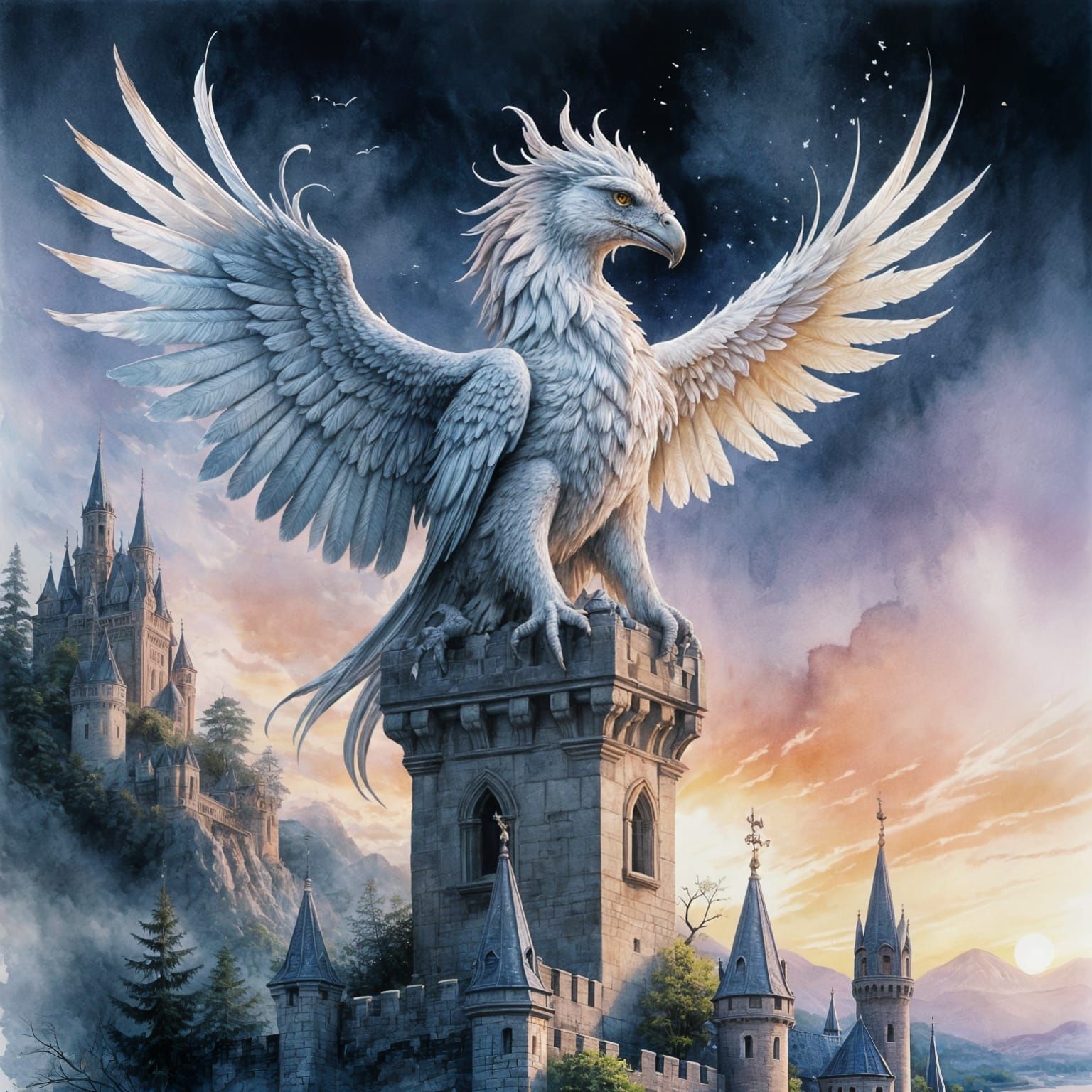 Griffin  by @Merumeru Meru