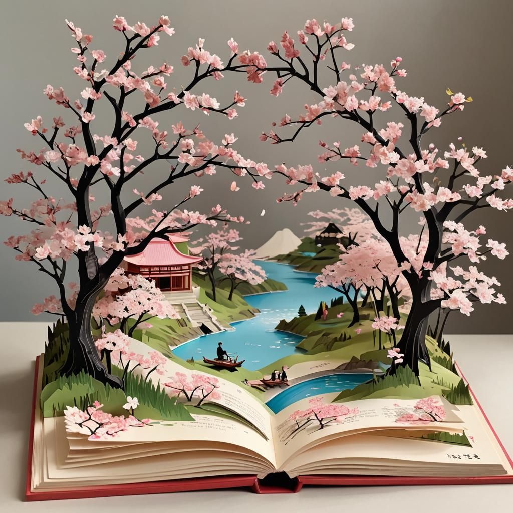 Cherry Blossoms  by @StarliteAndSoul