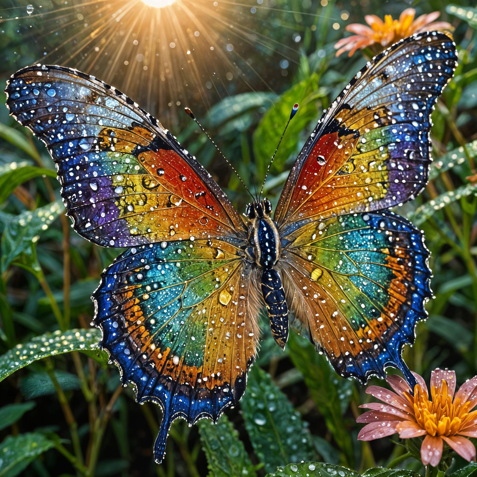 Glistening in Morning Dew  by @Artificial Artistry