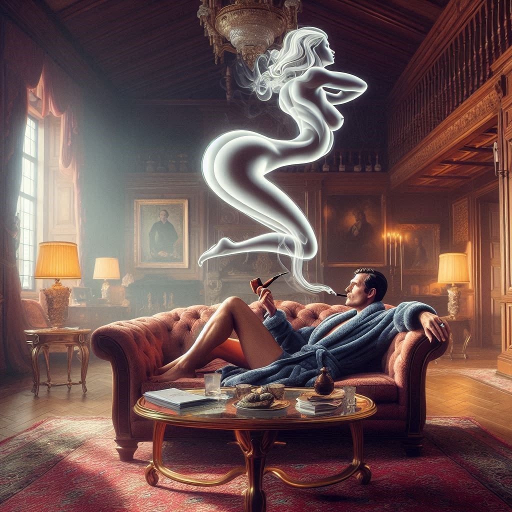 Hugh Hefner Day Dreaming