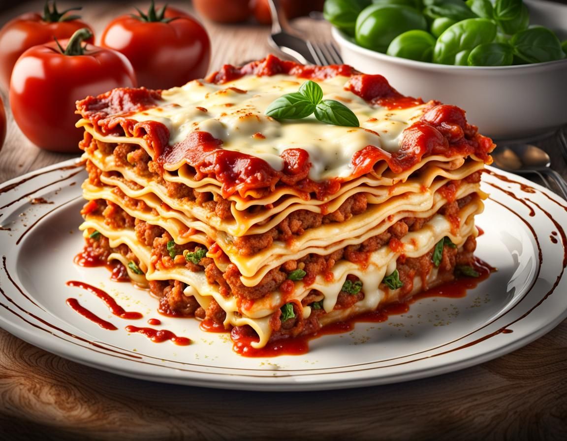 Lasagna   by @Antari