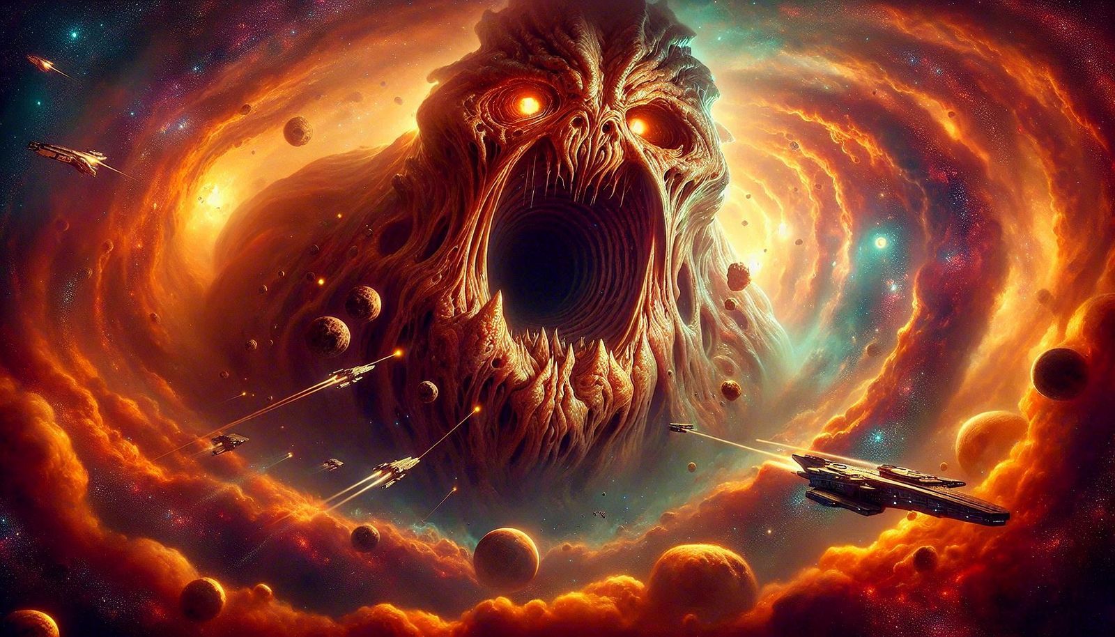 A Nightmare through the Worm Hole