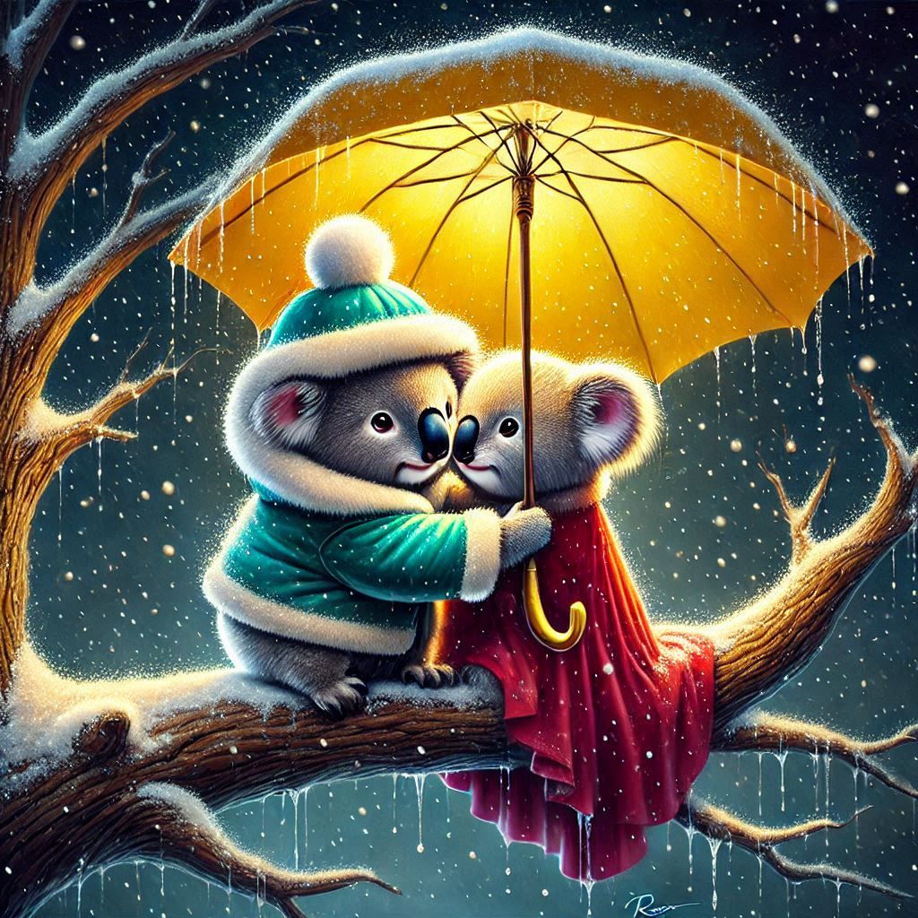 Not a good night for a long dress !!  #2