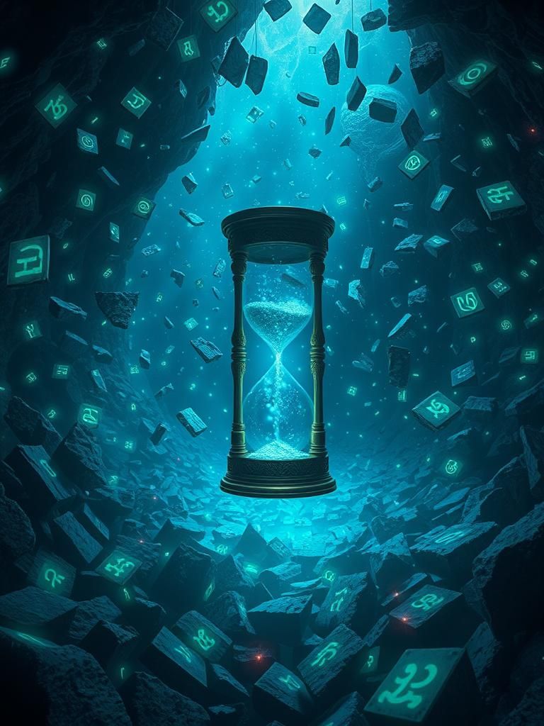 in the cave of "The Echo of Time"  by @Thordis Alfstein