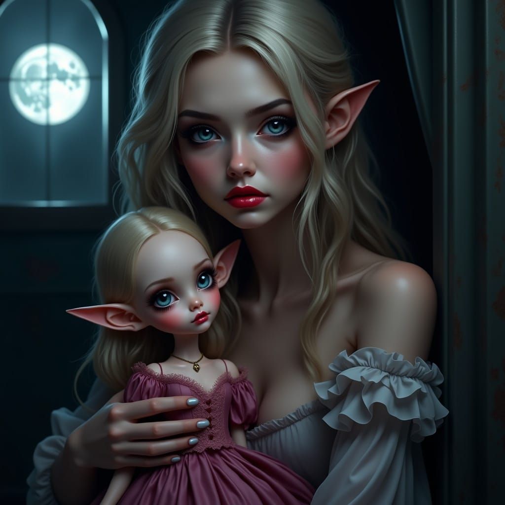 cute elf doll,