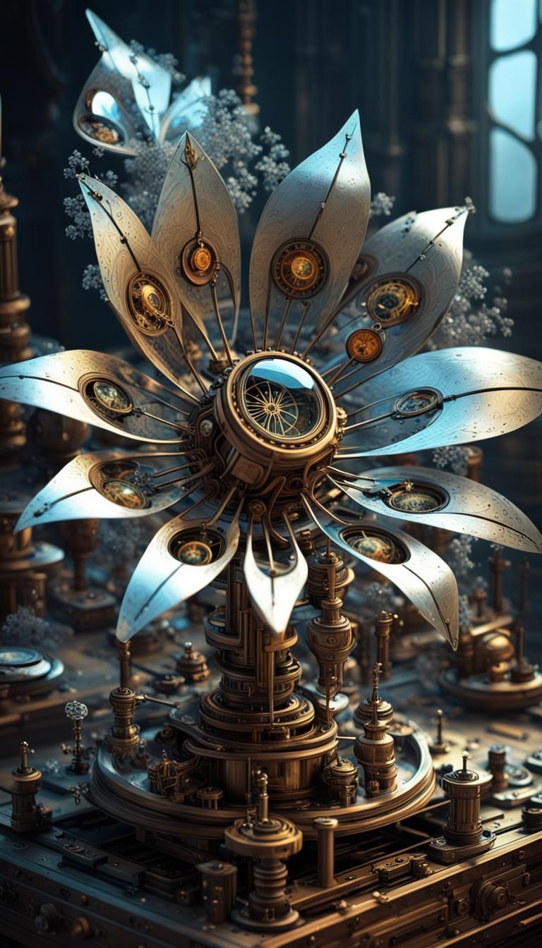 Steampunk Sunflower