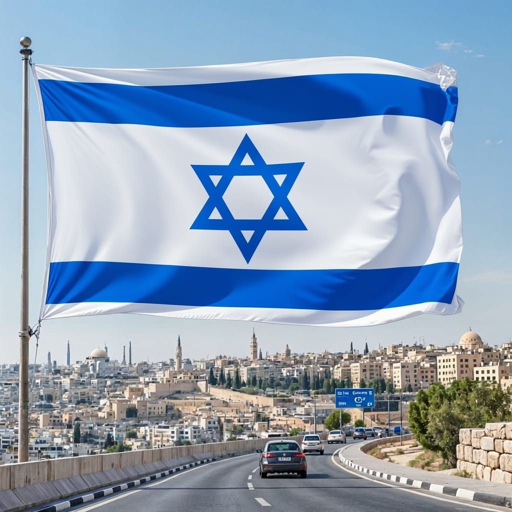 AI Image Generation of Israeli Flag